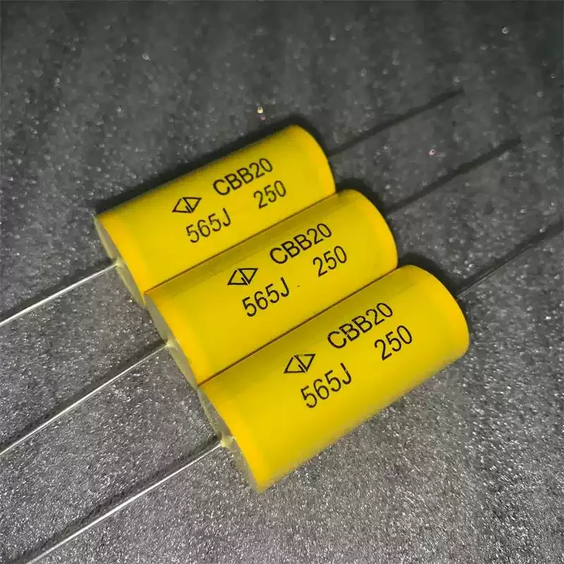 10-100pcs GD Farah CBB20 series 5.6UF 250v 565J fever copper leg frequency divider infinite film capacitor