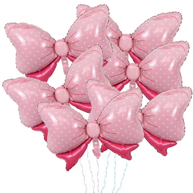 6Pcs Mini Pink Bow …