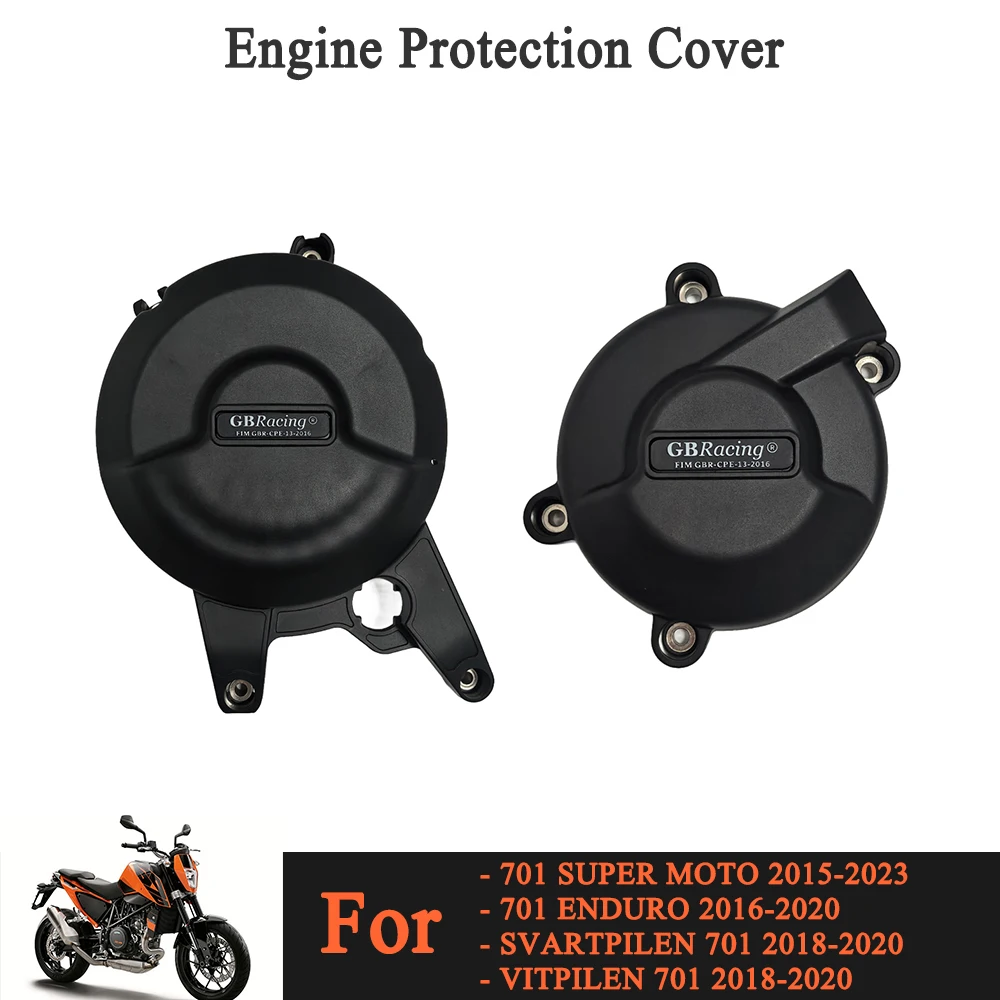 

For HUSQVARNA Svartpilen / Vitpilen 701 2018-2020 701 ENDURO / SUPER MOTO 2015-2023 Motorcycle Engine Protection Cover