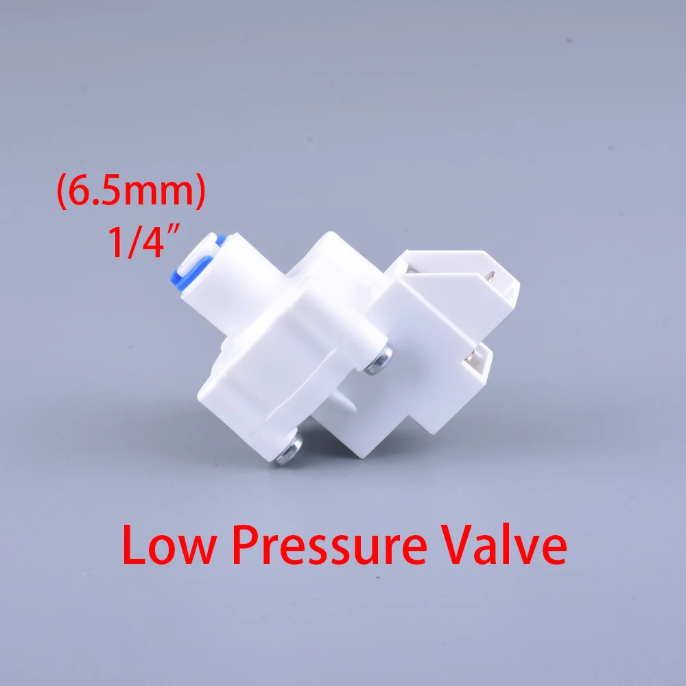 

RO Water Purifier Parts Low Pressure Valve Switch 1/4 "OD Hose Quick Connection Reverse Osmosis System Accessories