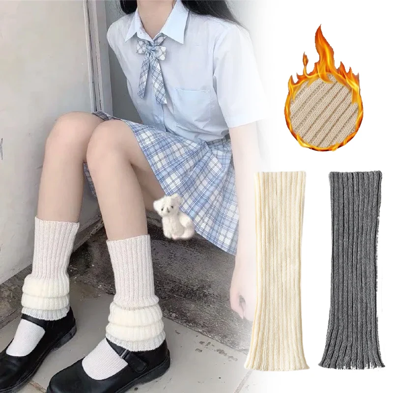 1 Pairs الحرارية متماسكة جورب الأحذية للنساء المدرسة اليابانية أزياء منتصف طاقم الجوارب مع جوارب السيقان نمط الراحة #1