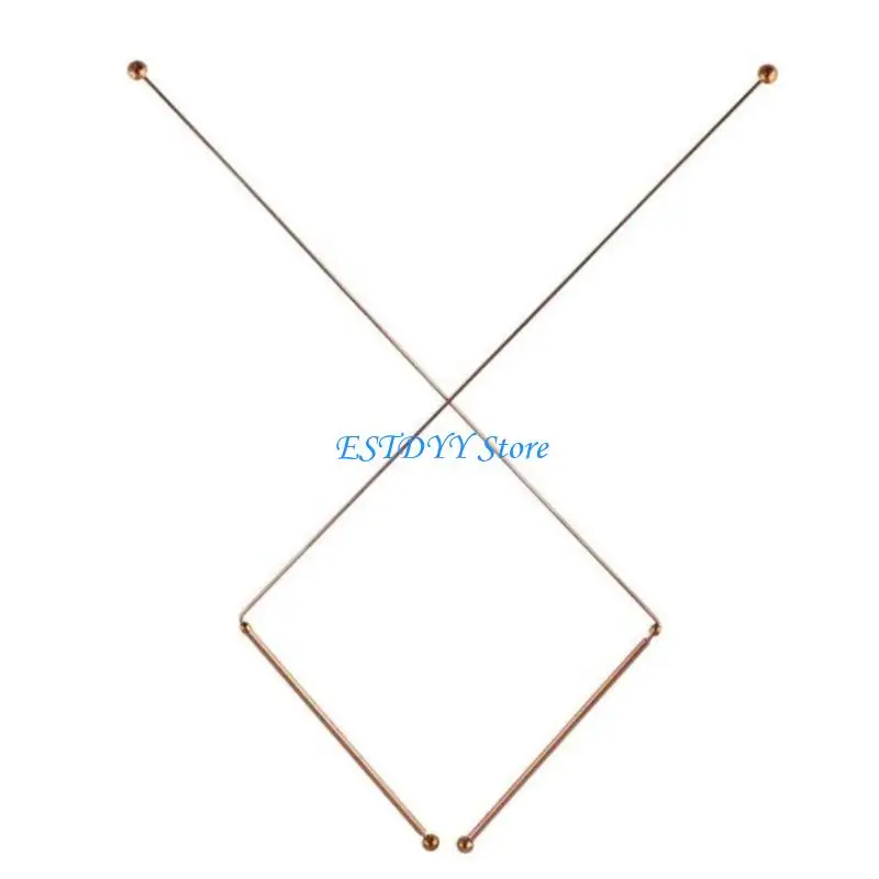 

G6DE Energy Finding Coppers Dowsing Rods With Crystal Pendulum And Divination Board