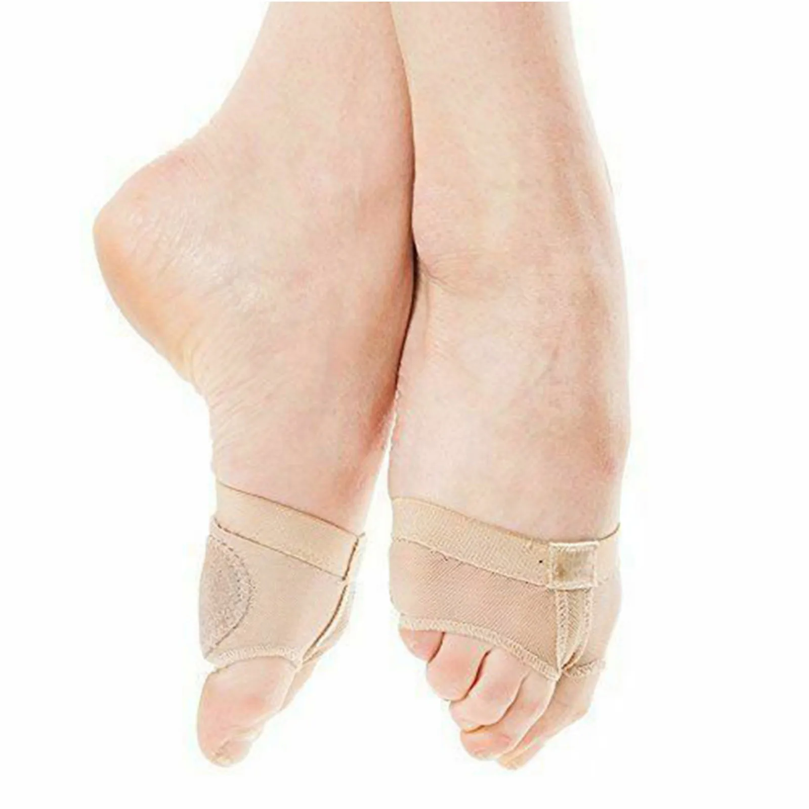 Protecteur respirant de l'avant-pied, coussin avant de danse de gymnastique de Ballet pour protéger les orteils, correcteur de pied, dispositif de soins des orteils réglable