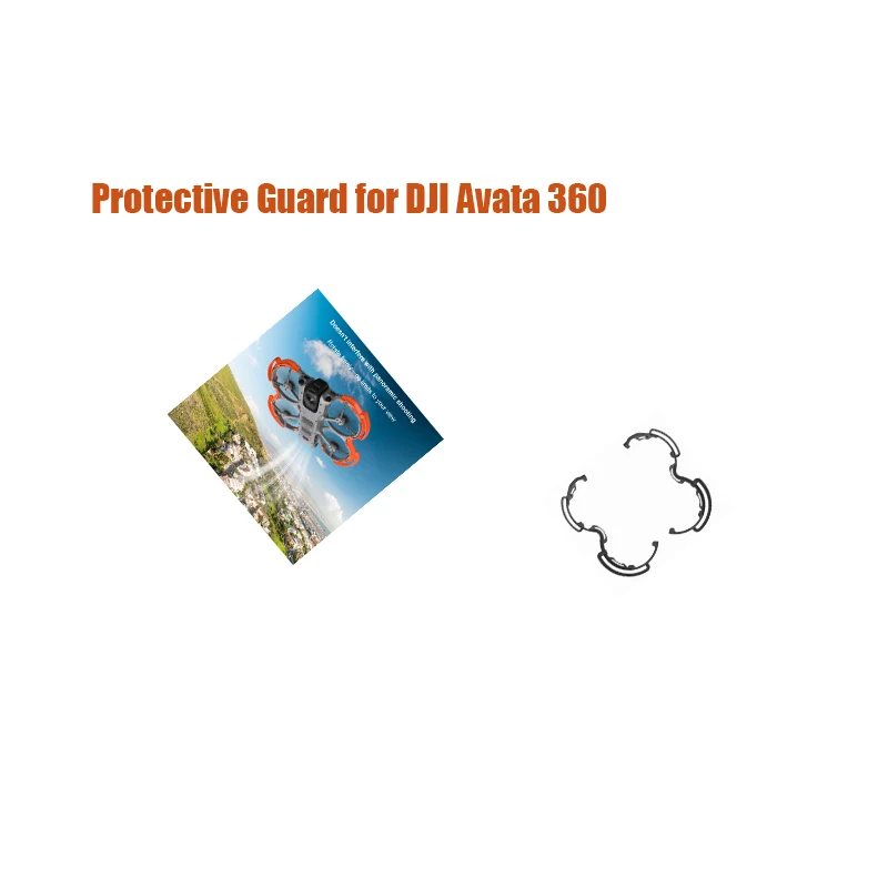 

Protective Guard for DJI Avata 360 Lightweight 39g Impact Resistant Bumper Does Not Interfere with Panoramic Shooting