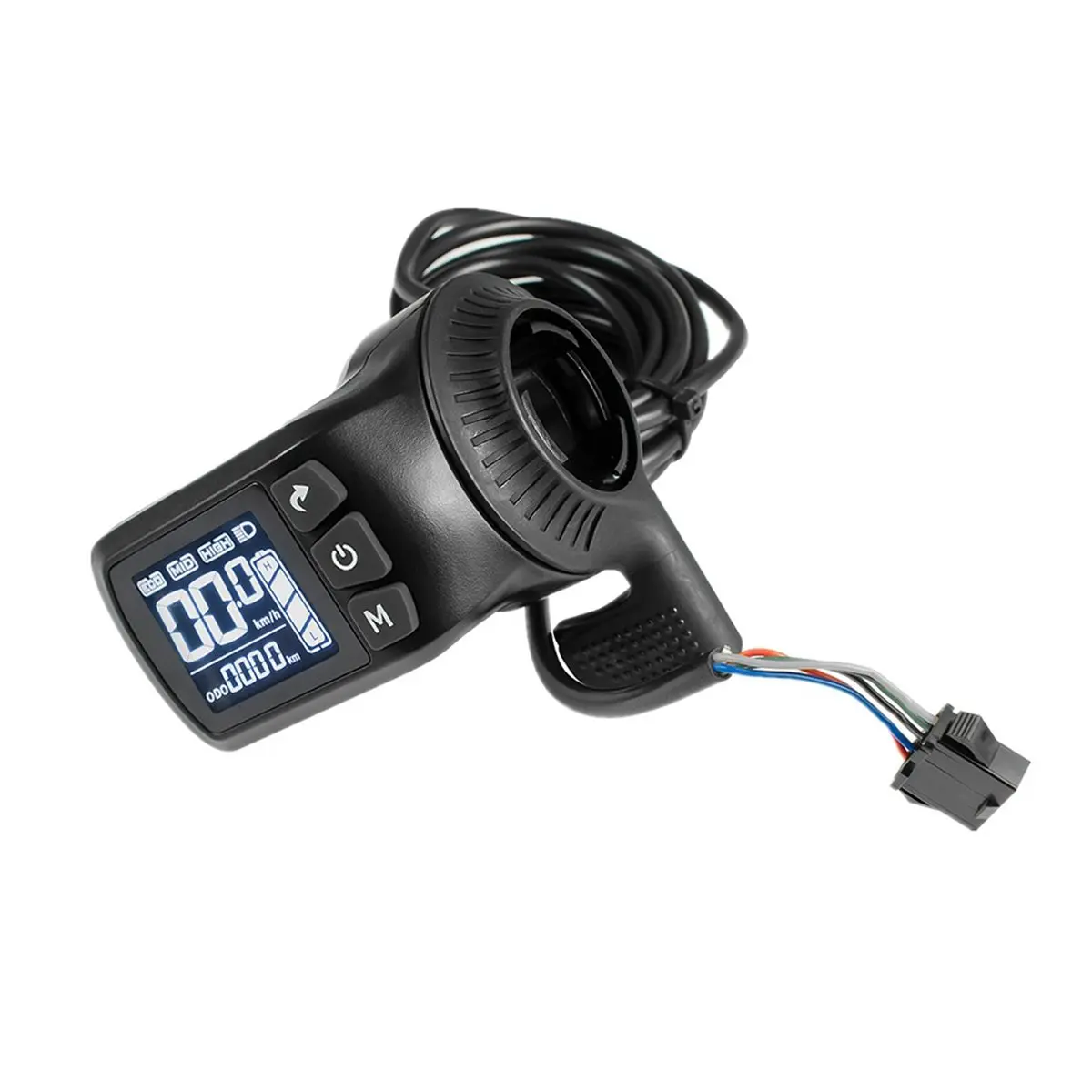 DT75BG E-Bike LCD Display Panel Thumb Throttle Electric Bicycle Scooter GZ3 for Ebike Controller 24V 36V 48V