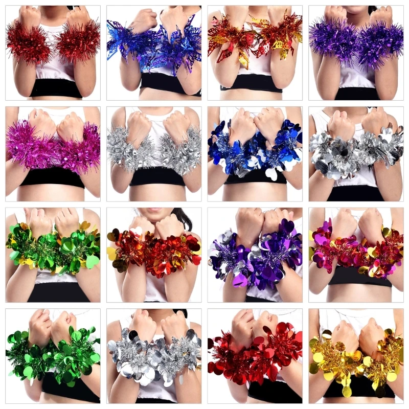 

Sequins Wrist Cuffs Bracelet Dance Performances Wrist Jewelry Wrist Cuffs