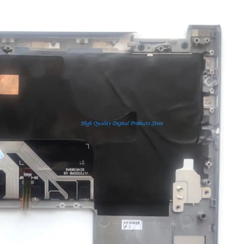 

U2JE Новое для йоги 730-13IKB ноутбука верхнего чехла Palmrest Клавиатура Серебро