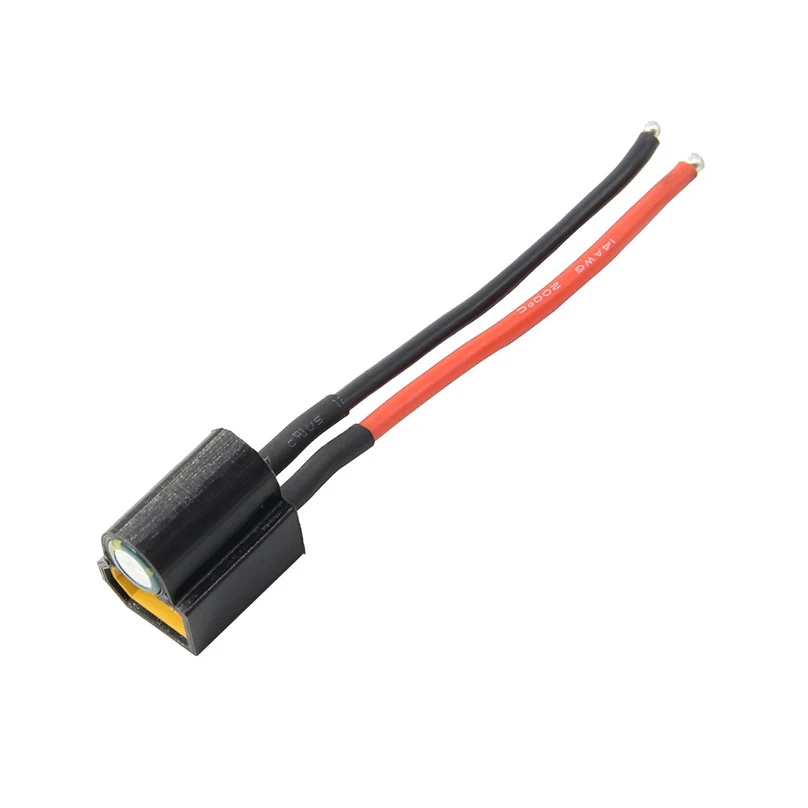 Condensador de filtro de Cable de alimentación XT60, 35V, 1000uF, 14AWG, 100mm, Cable para controlador de vuelo, ECS, VTX, FPV, Dron de carreras, RC Quadcopter