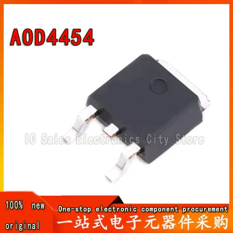 20PCS/Lot AOD4454 D4454 MOSFET N-CH 150V 3A/20A TO-252 IC Best Quality