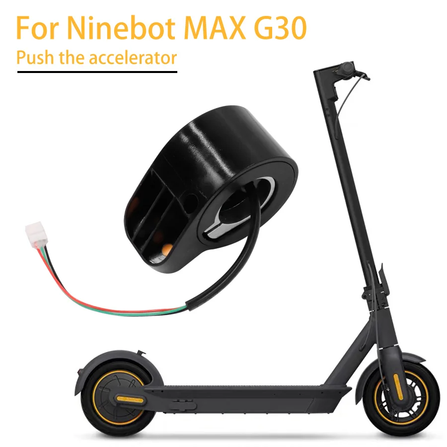 Universal Thumb Throttle Assembly Scooter Finger Throttles For Segway Ninebot Max G30 Electric Scooter  Throttle Accelerator