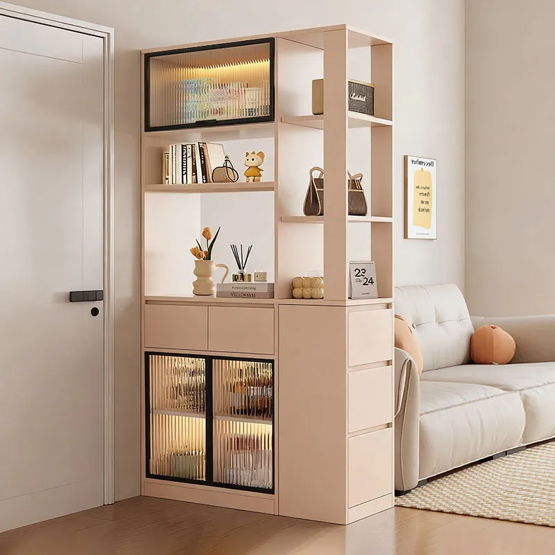 Home entrance cabinet front door integrated shoe  living room screen partition cabinet storage sofa side