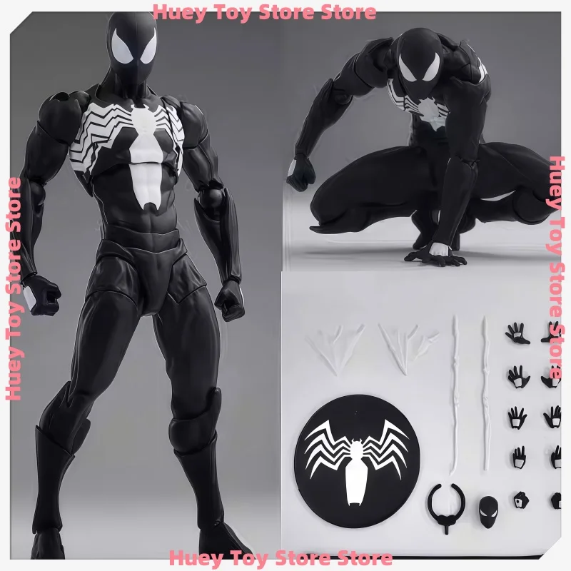Neue Messtoys Spiderman Figur Ct Spielzeug Schwarz Rot Spider Man Figur Chaos Spielzeug Action Figur Benutzerdefinierte Modell Geschenk Kind Angepasst Spielzeug