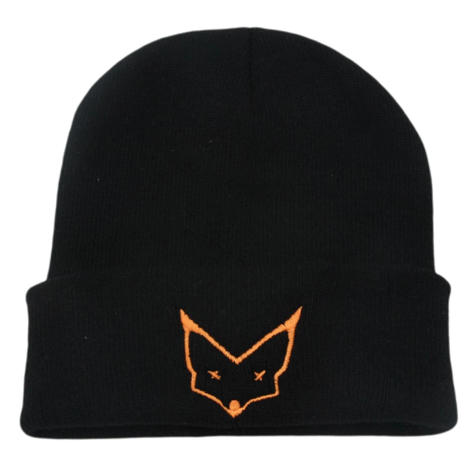 Rauw Alejandro Beanie hat Fox Acrylic Knitted hats Reggae Embroidery Beanies Winter  Warm Soft Unisex