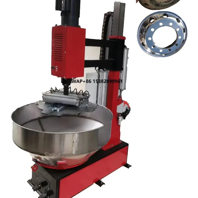 Fully Automatic Car Wheel Polishing Machine Aluminum Alloy Wheel Refurbishing Grinding Equipment with Motor As Core Component