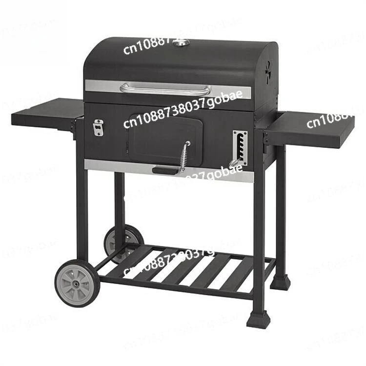 Multifunctional large patio grill, outdoor camp grill