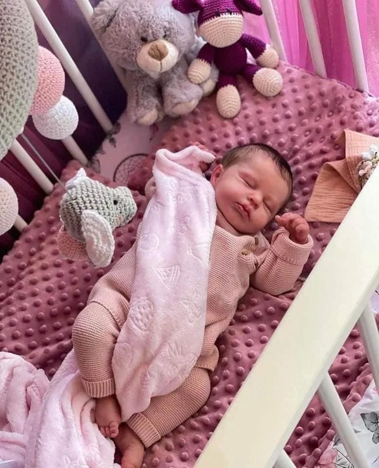 

1 шт., 20 дюймов, полностью виниловое тело Loulou для девочек, новорожденных, реалистичное приятное детское многослойное живопись, 3D кожа с видимыми венами