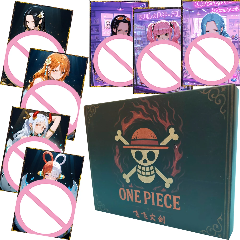 การ์ดสะสมกระดาษสีวันพีซ อนิเมะ ตัวละครมีเสน่ห์ งานฝีมือประณีต ของสะสมสำหรับเด็ก