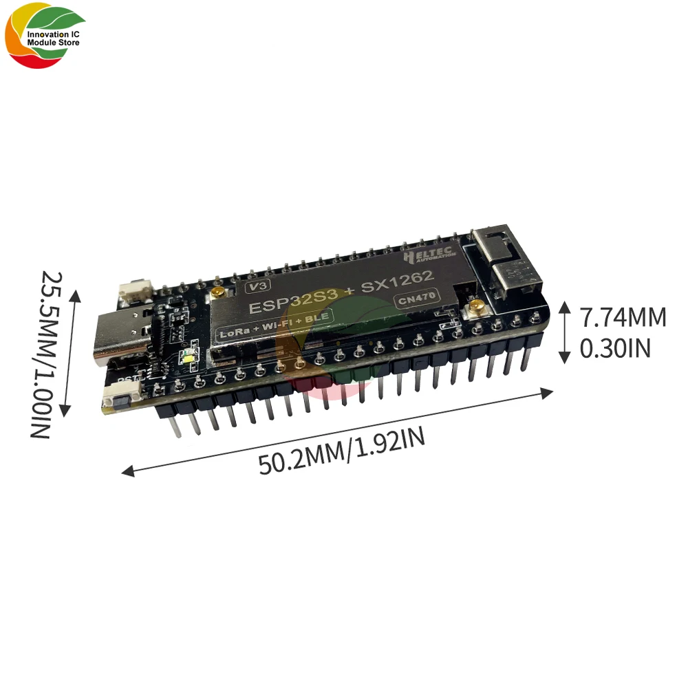 Imagem -03 - Placa de Desenvolvimento sem Fio Stick Lite Compatível com Esp32-s3 Node Tipo-c Esp32 Mais Lora v3 433510mhz 863-928mhz