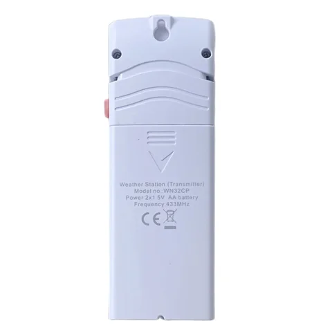 MISOL Indoor Sensor for Wireless Weather Station, 433Mhz Temperature, Humidity, Pressure Sensor，WH32