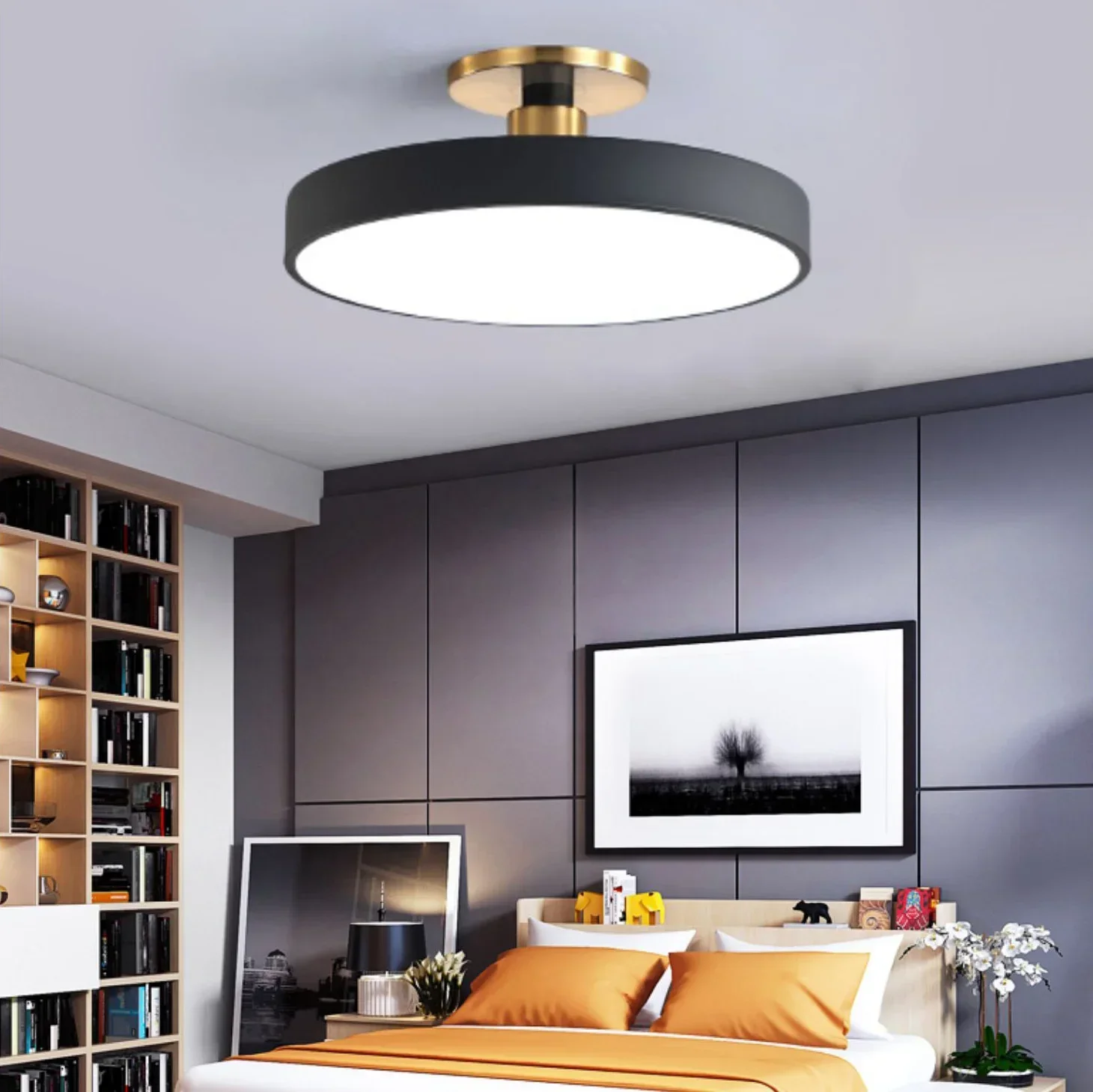 Pop Makaron Modern LED Ceiling Lamp Chandelier For Living Dining Room Bedroom Aisle Loft Home Decor Indoor Lighting Fixture Lust