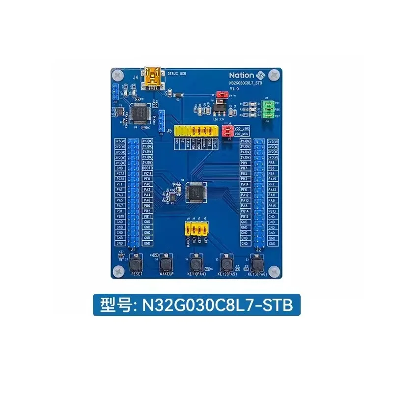 

N32G030 Development Board N32G030C8L7-STB Onboard NS-LINK Online Debugger