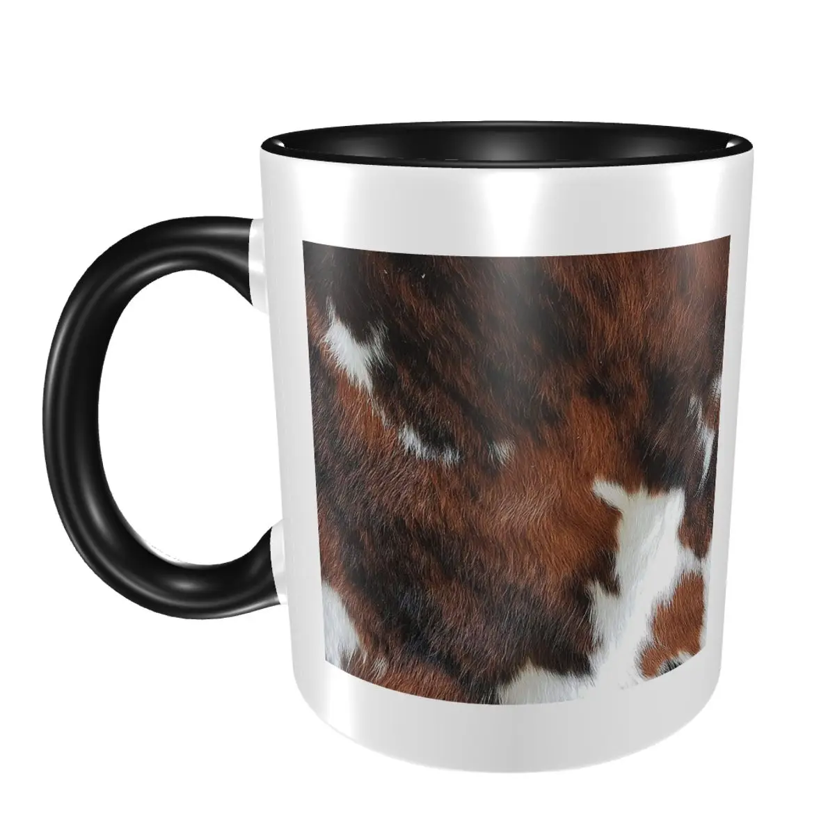 

Стильная кружка из коровьего меха с текстурой коровьей кожи, забавные керамические кофейные чашки, чайные кружки, чашка для молока, посуда для напитков, подарок для унисекс