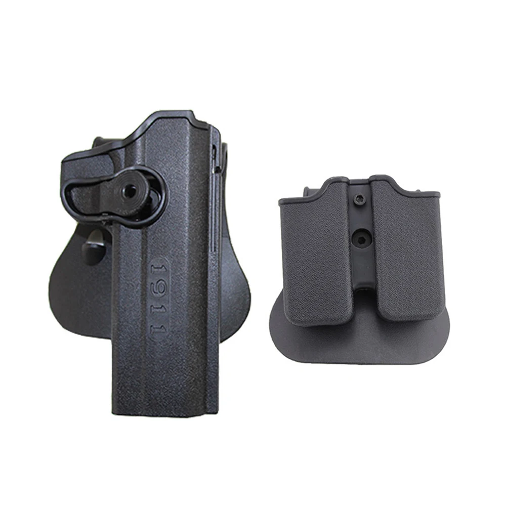 1911 Quickly Unlock Pistol Holster Right Hand Tactical Holster Mag Carrier