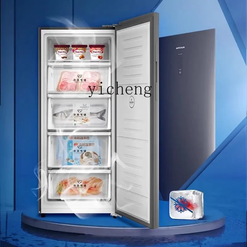 

ZC Household Vertical Freezer 156 Refrigerated Freezer 196 Drawer Freezer Refrigerator