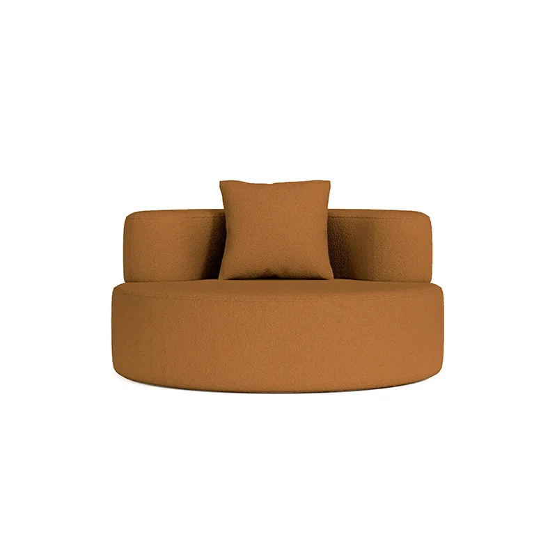 Sofa bed designer fabric circular B & B apartment compression sofa