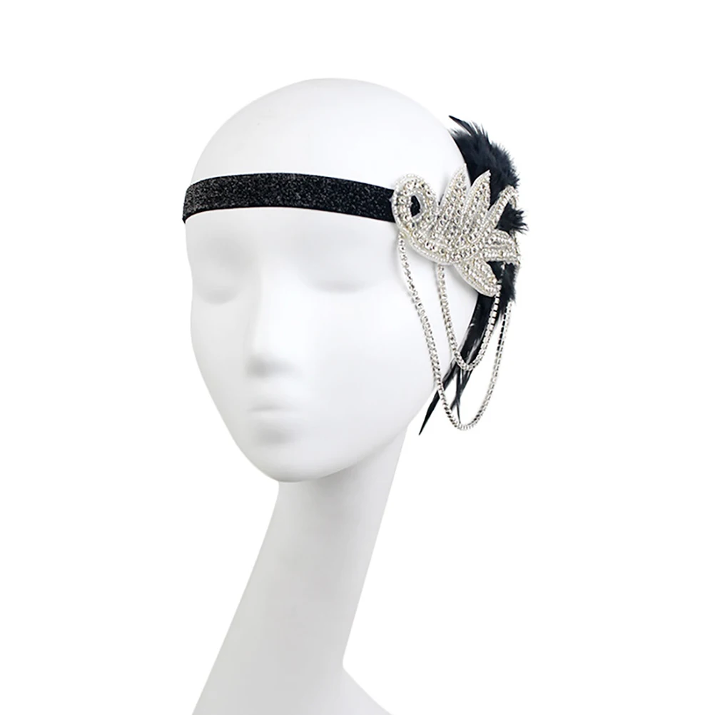 

Элегантная свадебная повязка для волос со стразами для женщин, вечерние, банкетные, свадебные, аксессуары для волос в европейском стиле