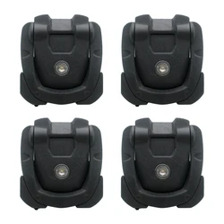 4PCS Car Trunk Hooks Organizer Rear Cargo Mounting Luggage Net Fixing Fastener Hooker Black White For Nissan Navara NP300