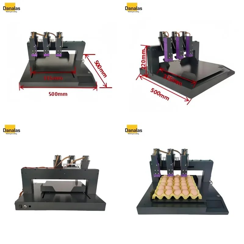 AP01 DANA-JY-3S Coding Printer with Three Printheads for High Productivity