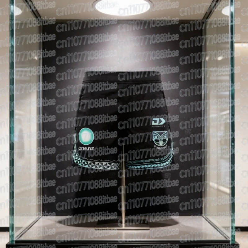 Camiseta de Rugby Warriors 2026, NUEVA ZELANDA, para Hombre, Local y Visitante, con Pantalones Cortos, Estilo Familiar Y2K