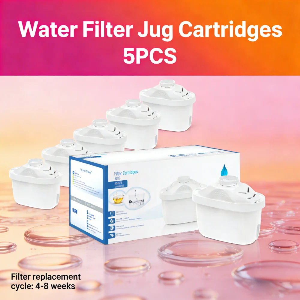

Replacement Filter Cartridges Reducing Limescale Chlorine Water Filter Cartridge Refills Filter Cartridges for Home Kitchen