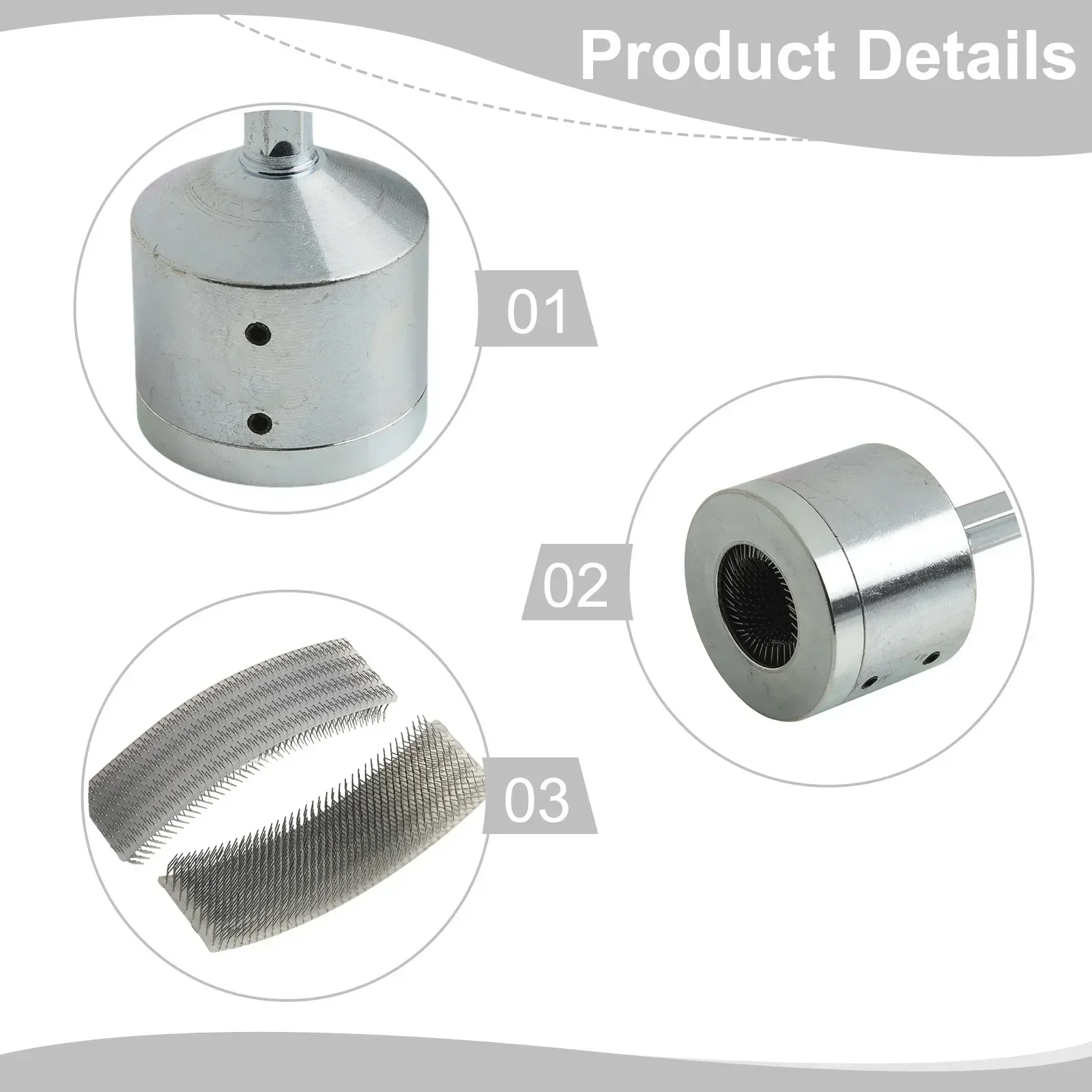 

Electric Drill Compatible Pipe Cleaner with Hexagonal Handle for Efficient Cleaning of 15MM and 22MM Metal Pipes