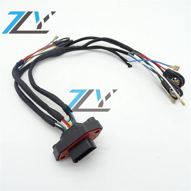 4P-9537 4P9537 Fuel Injector Wiring Harness For 3176B 3176C 3196 Excavator 345B E345B 365B