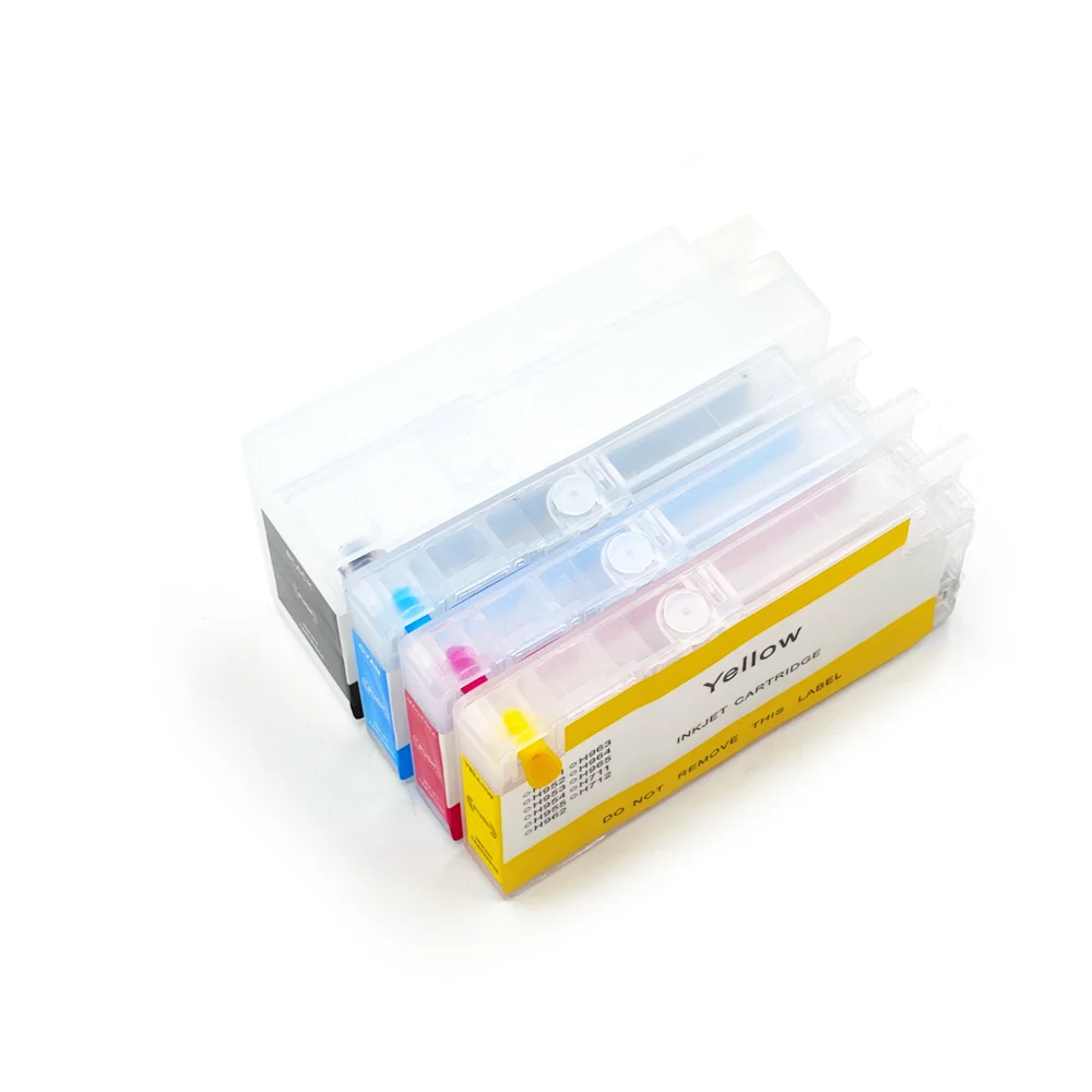 Cartucho de tinta recargable 953 952 954 955 711 932 933 950 951 sin Chip para impresora HP 8730 8735 7730 7720 8710 8715 8718