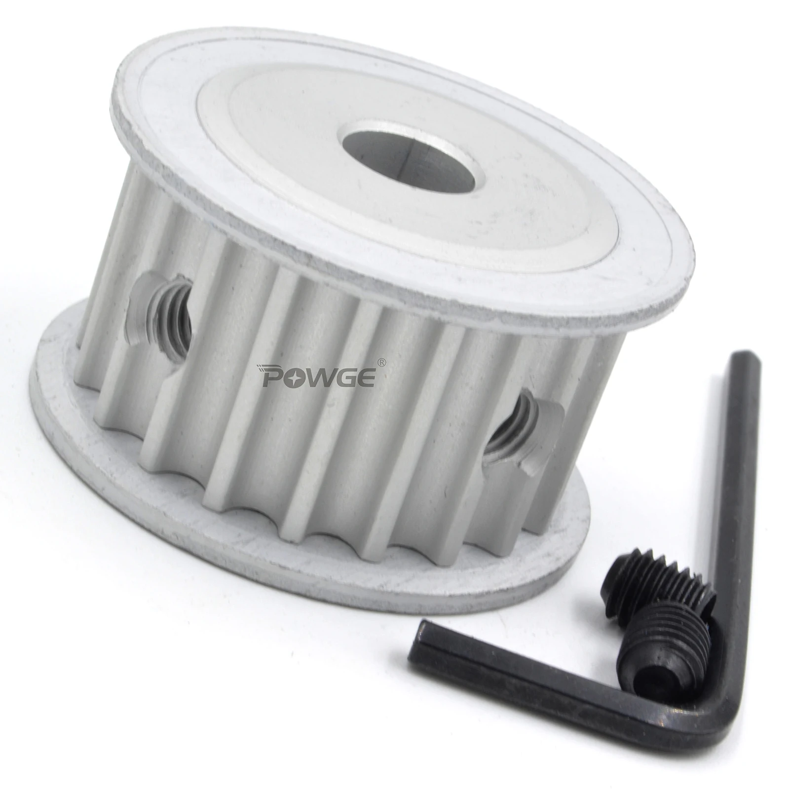 POWGE 24 25 teeth HTD 5M Timing Pulley AF Bore 5/6/6.35/7/8/10/12/12.7/14/15/16/17/25 for HTD5M belt width 10/15/20/25mm 24T 25T