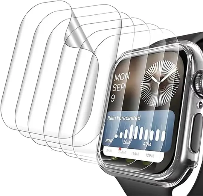 3/4/5 Stück HD Clear Hydrogel Film für Apple Watch Ultra 3 2 1 49 mm Full Cover Displayschutzfolie