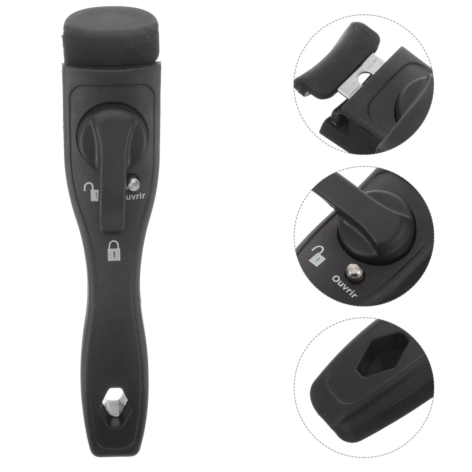 

1pc Anti-Scald Pan Handle Grip Replacement Bakelite Handle For Frying Pan Soup Pot Outdoor Cooking Household Kitchen Use