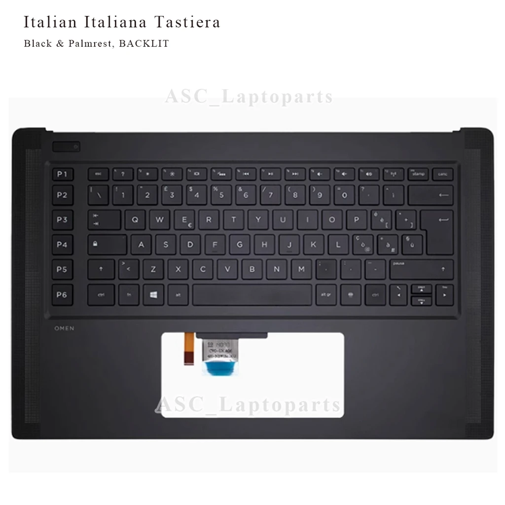 

Новая итальянская клавиатура Tastirea для HP OMEN 15-5000nl 15-5001nl 15-5002nl 15-5097nl 15-5098nl 15-5100nl 15-5250nl Подставка для рук с подсветкой