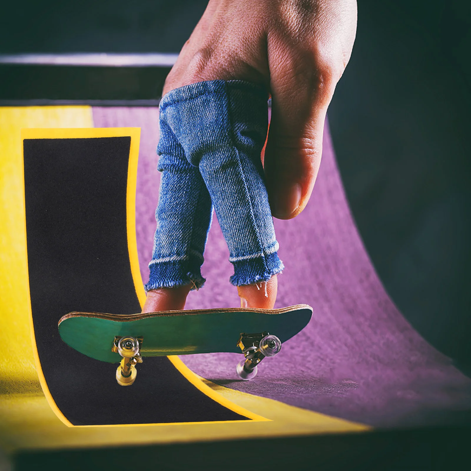 10 ชิ้น Finger Skateboard Anti-SLIP Pad เทปกันลื่น Major โฟมอุปกรณ์เสริม