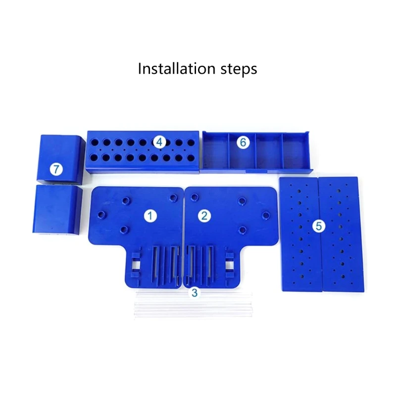 Multifunctional Desktop Storage Durable High Capacity Maintenance Storage Box Dropship