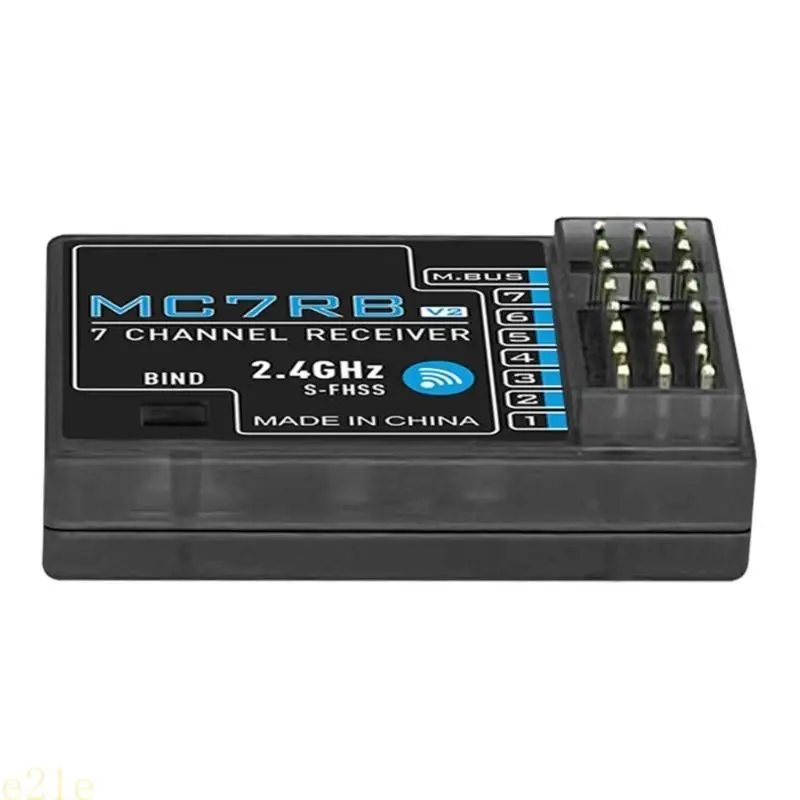 

E21E Lightweight Remote Plane Receiver MC6RE MC7RB for Optimaled Flight Performances and fast recovery