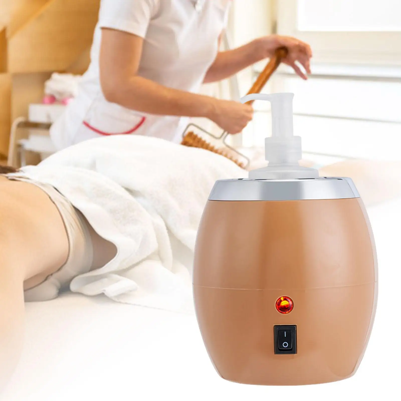 

Portable Oil Heater for Massage, Electric Lotion Warmer for Salon Use