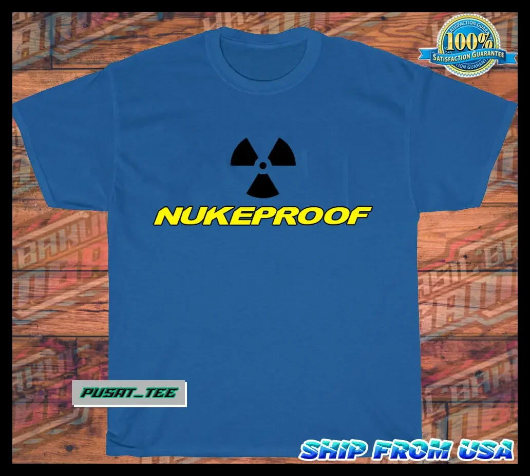 NEW Nukeproof American Funny Logo Men TShirt SIZE S-5XL Blue Navy Red