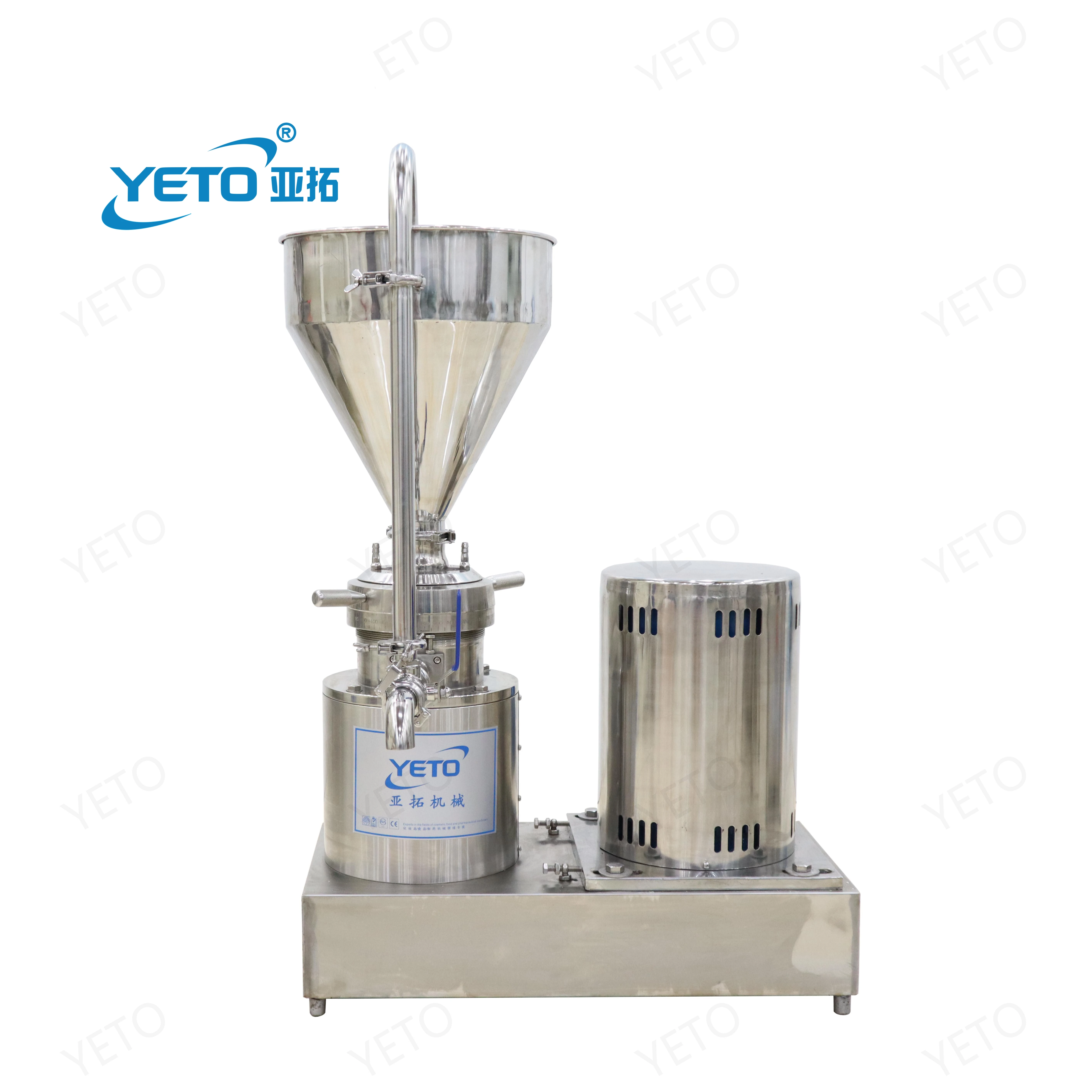 Stainless Steel Sesame Peanut Butter Making Machine Factory Peanut Butter Grinding Machine Soy Chocolate Beans Colloid Milling