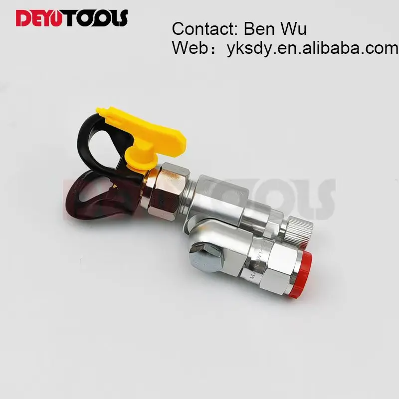 CleanShot Valve Set With Tip Shut-off Value 287030 Airless Spray Adapter Joint For Wagner Titan Spray Gun