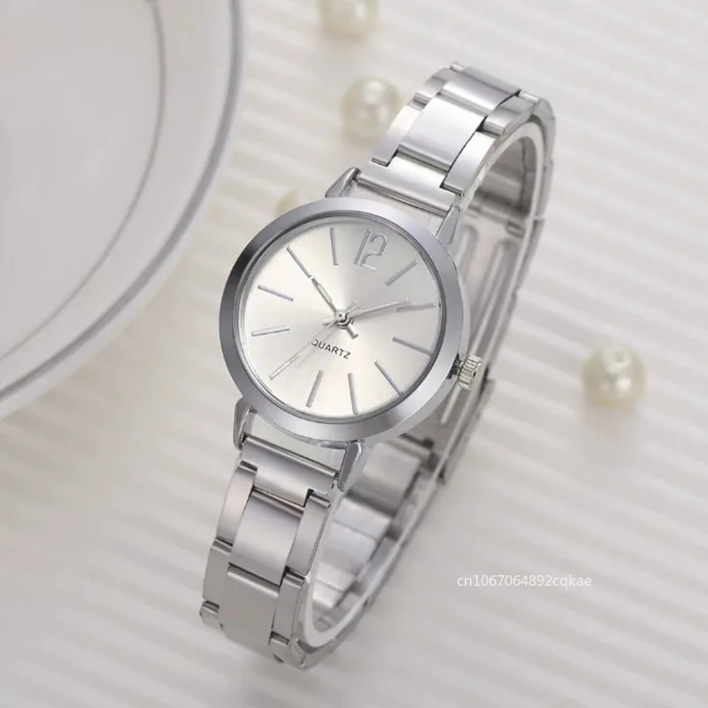 Relógio Quartz Simples para Mulheres, Liga Digital, Luxo, Elegante, Senhoras Relógios, Moda