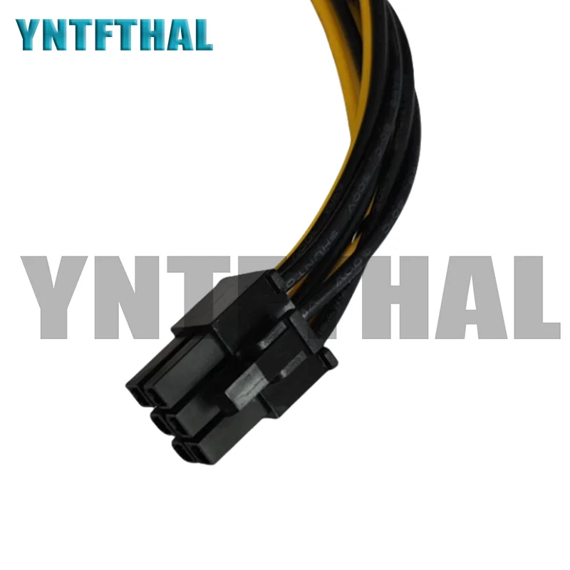 Small 6Pin 6+2PinTo Single SATA 40cm For Desktop Computer HDD SSD  Cable